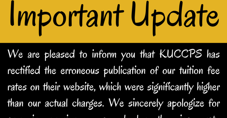 KUCCPS rectifies error about Pan Africa Christian (PAC) University's tuition fee