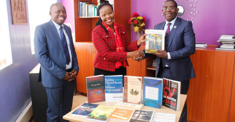 Donation of assorted Theological books ACTEA to PAC University