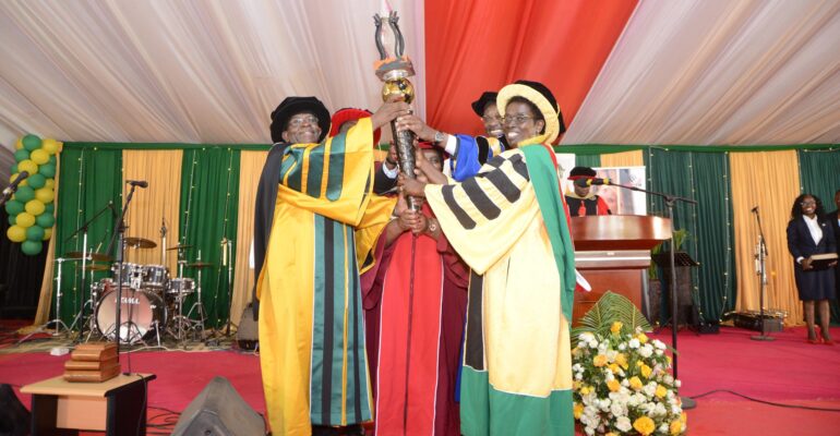 Installation Ceremony for the Vice Chancellor, Prof. Dionysious Kihika Kiambi
