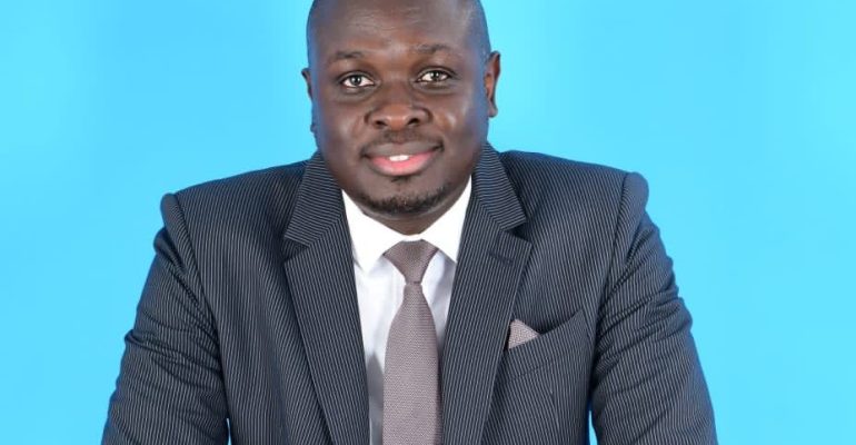 Gilbert Ang'ana, a PhD in Organizational Leadership student at PAC University