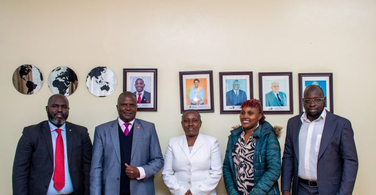 KNCCI TEAM VISITS PAC UNIVERSITY