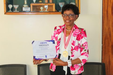 Dr. Anne Wambugu Gets Awarded by KCPA