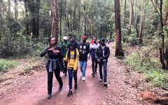 PAC University Environmental Club at the Karura Forest