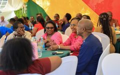 End-of-year staff party at PAC University